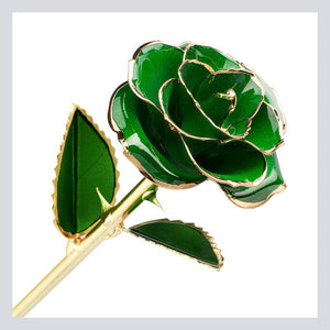 24K Gold-Plated Rose