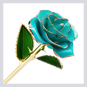 24K Gold-Plated Rose