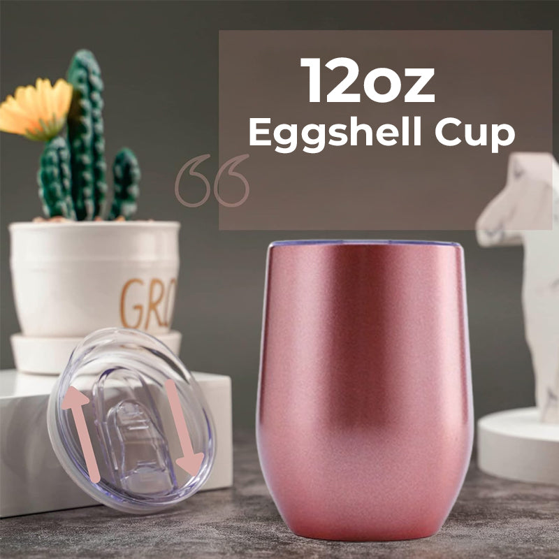 12oz Eggshell Cup