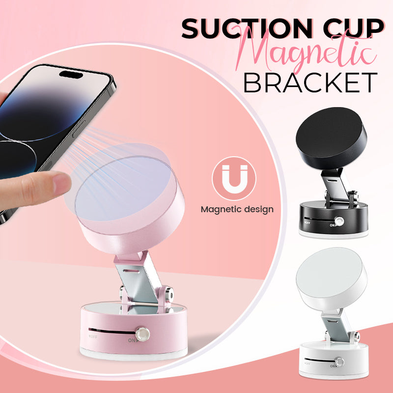 Vacuum Suction Magnetic Phone Stand