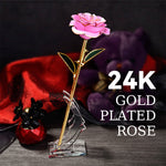 Load image into Gallery viewer, 24K Gold-Plated Rose
