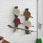 Load image into Gallery viewer, Wooden Baseball Cap Display Stand
