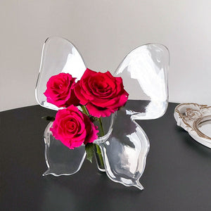 Acrylic Butterfly Vase