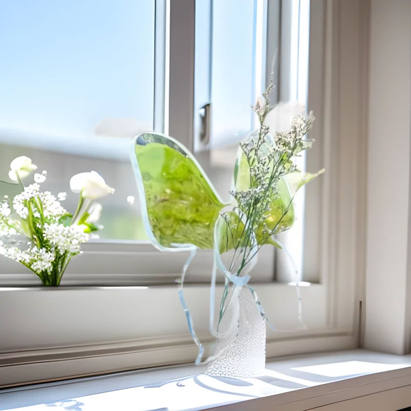 Acrylic Butterfly Vase