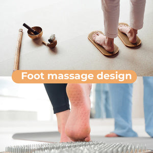 Wooden Foot Massage Meditation Yoga Board (1 pair)