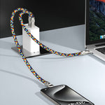 Load image into Gallery viewer, Rechargeable Phone Lanyard 2-in-1 Data Cable
