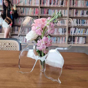 Acrylic Butterfly Vase