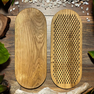 Wooden Foot Massage Meditation Yoga Board (1 pair)